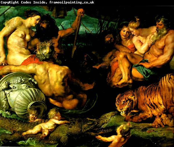 Peter Paul Rubens de fyra varldsdelarna